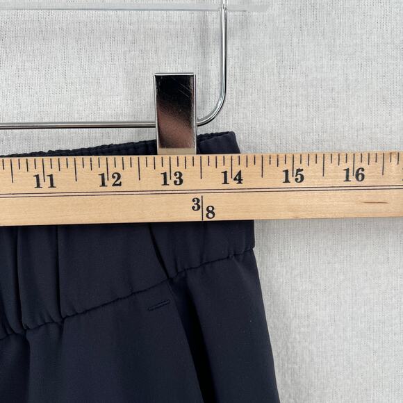 LULULEMON On The Fly Woven 27" Pants Womens 6 Dark Navy Cropped Slim Straight - Picture 7 of 14